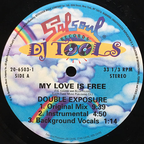 DOUBLE EXPOSURE // MY LOVE IS FREE (DJ TOOLS) (7VER)