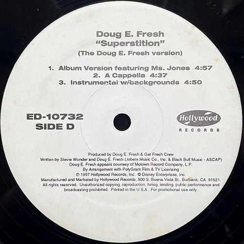 DOUG E. FRESH / JADE // SUPERSTITION (3VER) / KEEP ON RISIN' (4VER)