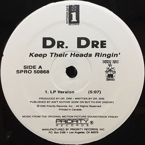 DR. DRE // KEEP THEIR HEADS RINGIN' (3VER)