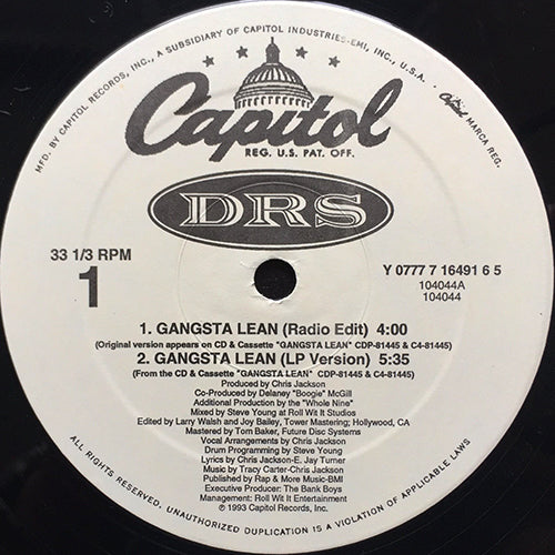 DRS // GANGSTA LEAN (4VER)