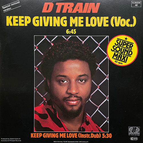 D TRAIN // KEEP GIVING ME LOVE (6:45) / (INSTRUMENTAL DUB) (5:30)