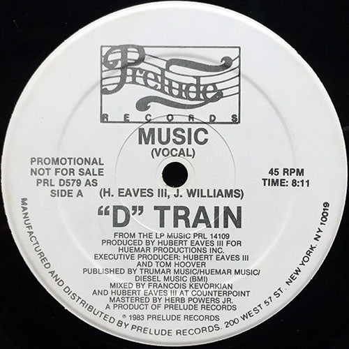 D TRAIN // MUSIC (8:11) / INST (6:57)