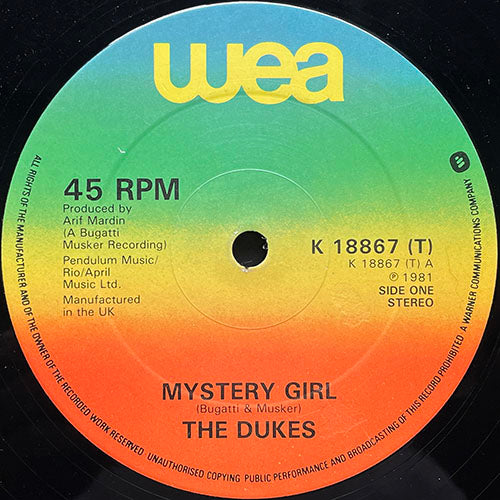 DUKES // MYSTERY GIRL / MY SIMPLE HEART