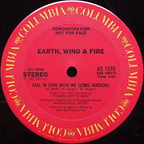 EARTH, WIND & FIRE // FALL IN LOVE WITH ME (4:50) / LADY SUN (3:39)