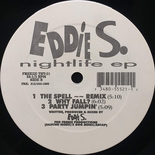 EDDIE S. // NIGHTLIFE (EP) inc. GET WITH YOU / DUB WITH YOU / FIND A FRIEND / THE SPELL (REMIX) / WHY FALL? / PARTY JUMPIN'