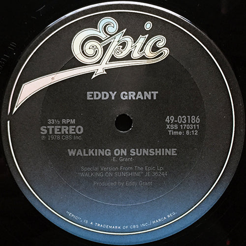 EDDY GRANT // WALKING ON SUNSHINE (6:12/2:58)