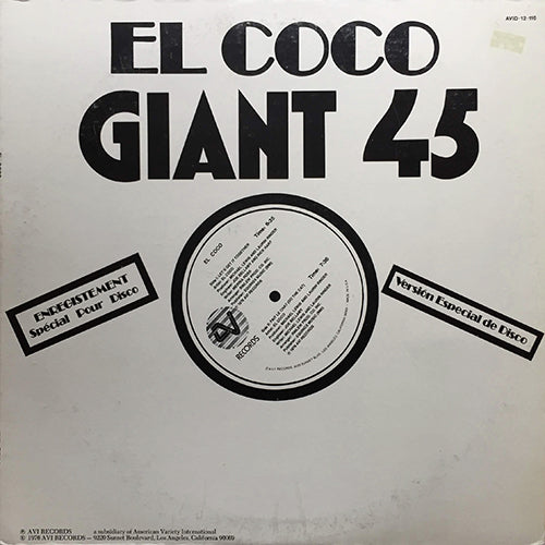 EL COCO // LET'S GET IT TOGETHER (6:35) / FAIT LE CHAT (DO THE CAT) (7:36)