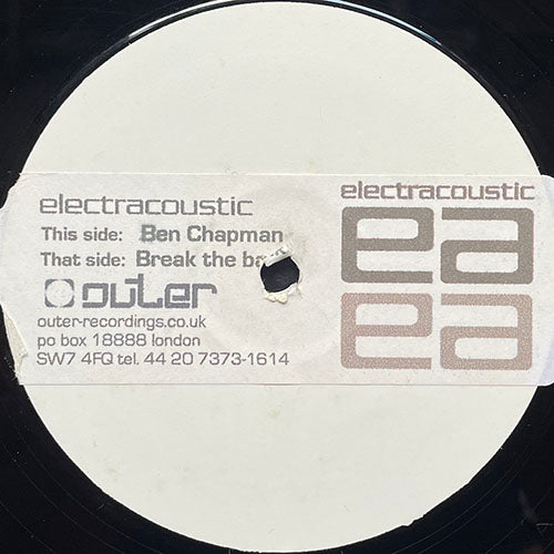 ELECTRACOUSTIC // BEN CHAPMAN / BREAK THE ICE