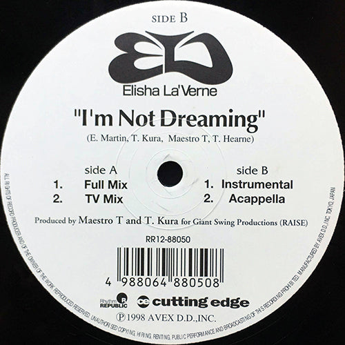 ELISHA LA'VERNE // I'M NOT DREAMING (4VER)