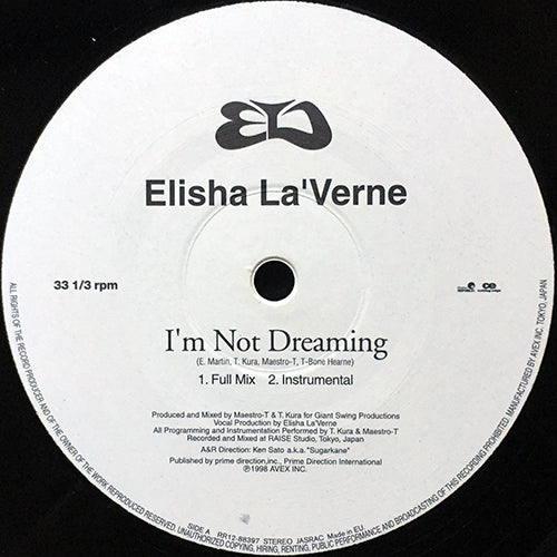 ELISHA LA'VERNE // I'M NOT DREAMING (4VER) inc. N43 REMIX / GIANT SWING REMIX