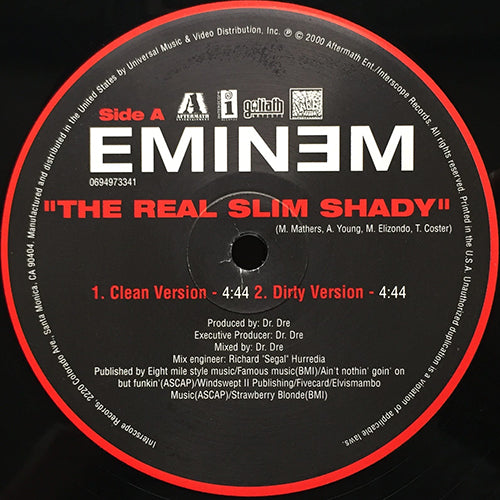 EMINEM // THE REAL SLIM SHADY (4VER)