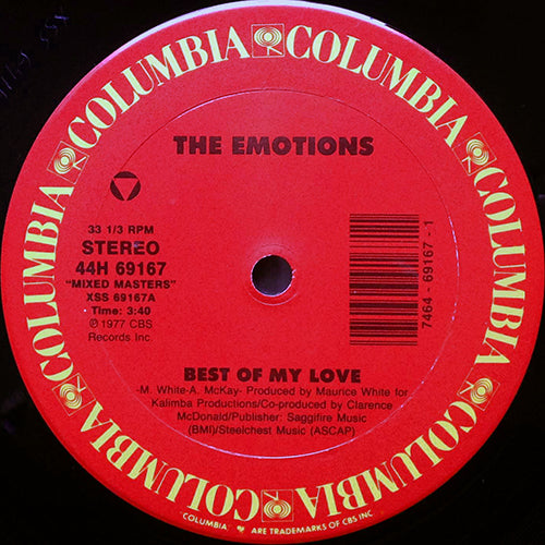 EMOTIONS // BEST OF MY LOVE (3:40) / I DON'T WANNA LOSE YOUR LOVE (4:00)