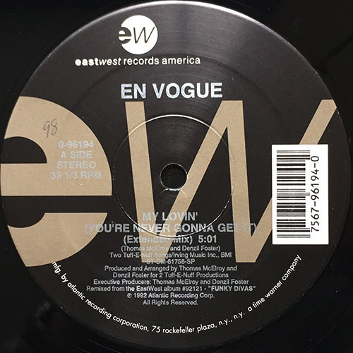 EN VOGUE // MY LOVIN' (YOU'RE NEVER GONNA GET IT) (4VER)