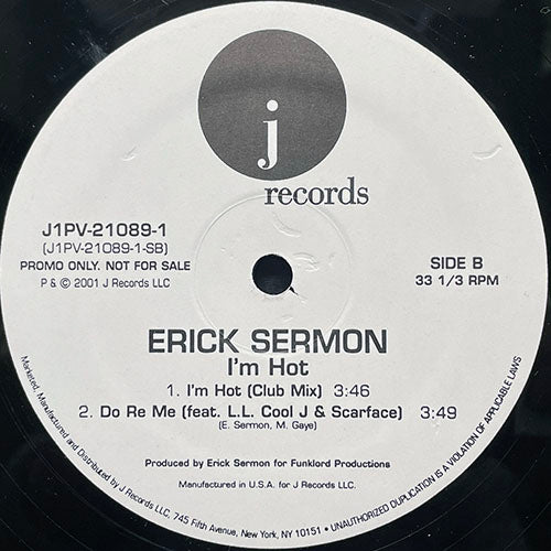 ERICK SERMON // I'M HOT (3VER) / DO RE ME