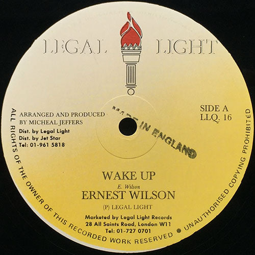 ERNEST WILSON // WAKE UP / (VERSION)