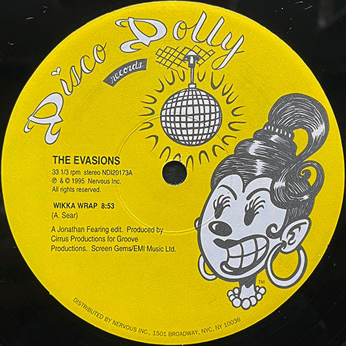 EVASIONS / GARY'S GANG // WIKKA WRAP (8:53) / KEEP ON DANCING (7:43)