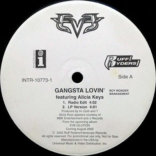 EVE feat. ALICIA KEYS // GANGSTA LOVIN' (4VER)