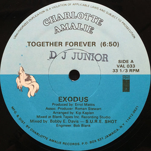 EXODUS // TOGETHER FOREVER (6:50) / (DUB) (8:00)