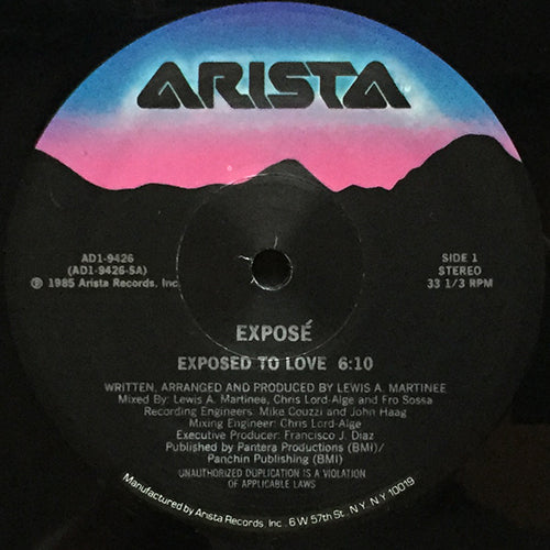 EXPOSE // EXPOSED TO LOVE (6:10) / (DUB MIX) (6:40)