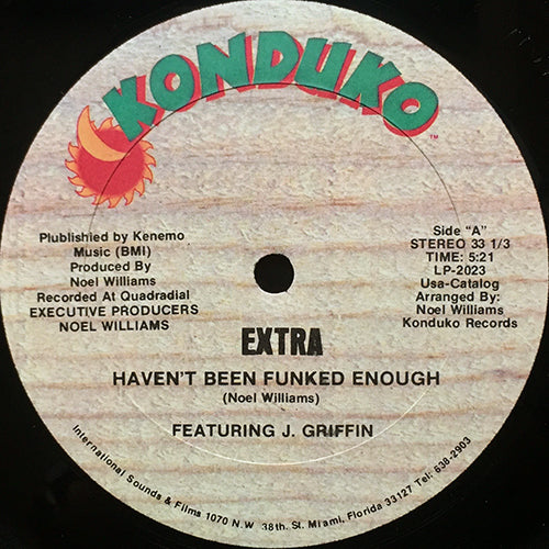 EXTRA feat. J GRIFFIN // HAVEN'T BEEN FUNKED ENOUGH (3VER)