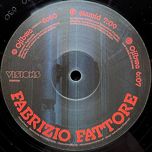 FABRIZIO FATTORE // OJIBWA (2VER) / NAMID