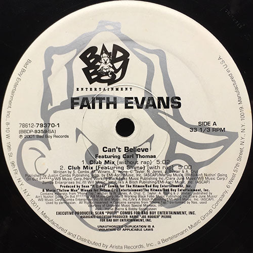 FAITH EVANS feat. CARL THOMAS // CAN'T BELIEVE (4VER)