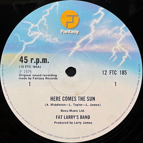 FAT LARRY'S BAND // HERE COMES THE SUN / LOVE ALIVE