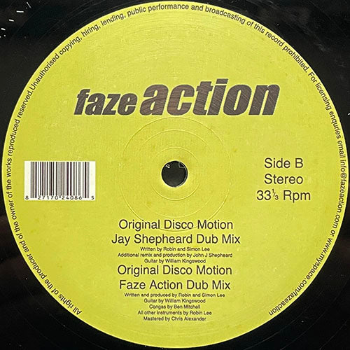 FAZE ACTION // ORIGINAL DISCO MOTION (3VER)
