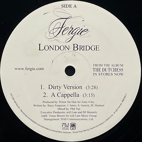 FERGIE // LONDON BRIDGE (4VER)