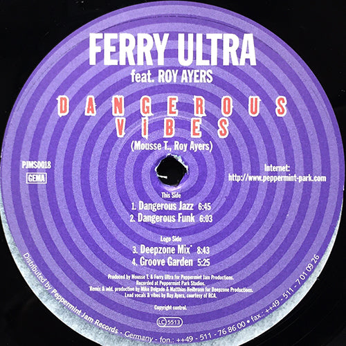 FERRY ULTRA feat. ROY AYERS // DANGEROUS VIBES (4VER)
