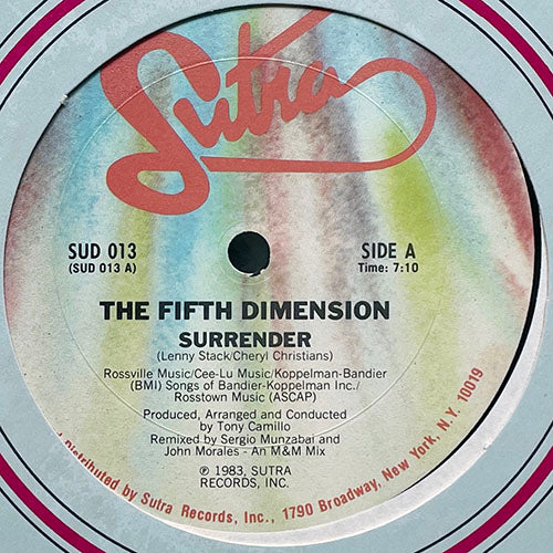 FIFTH DIMENSION // SURRENDER (7:10) / (INSTRUMENTAL) (4:24)