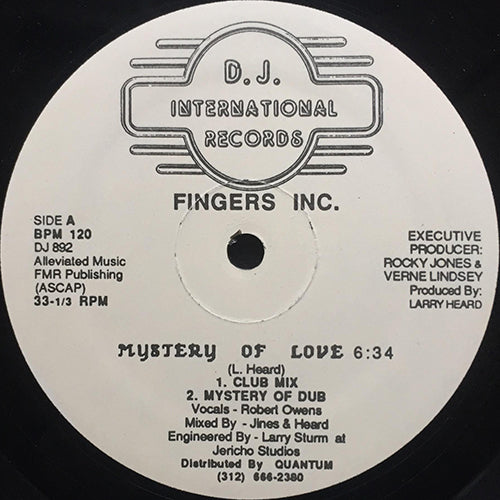 FINGERS INC. // MYSTERY OF LOVE (4VER)