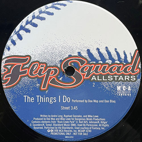FLIP SQUAD ALLSTARS // THE THINGS I DO (3VER)