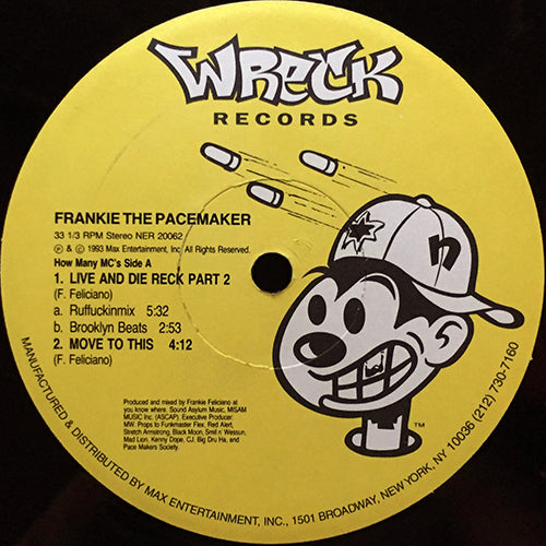FRANKIE THE PACEMAKER // LIVE AND DIE RECK (PART 2) (2VER) / MOVE TO THIS / BIG UP (2VER) / GET LIFTED