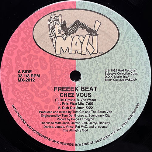 FREEEK BEAT // CHEZ VOUS (2VER) / MORE (3VER)