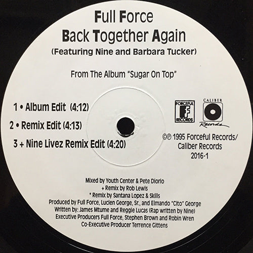 FULL FORCE feat. NINE & BARBARA TUCKER // BACK TOGETHER AGAIN (6VER)