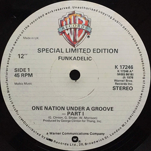 FUNKADELIC // ONE NATION UNDER A GROOVE (PART 1 & 2)