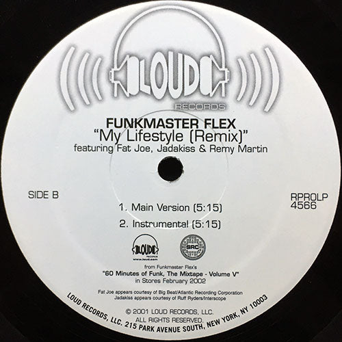 FUNKMASTER FLEX feat. FAT JOE, JADAKISS & REMY MARTIN // MY LIFESTYLE (REMIX) (3VER)