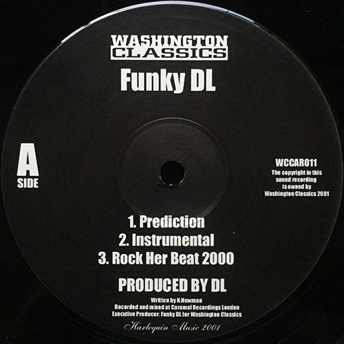 FUNKY DL // PREDICTION (2VER) / ROCK HER BEAT 2000 / TURNTABLES HATE ME (2VER) / PLEASE TELL ME