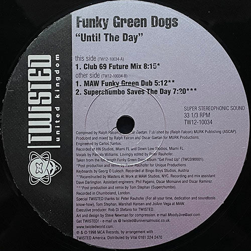 FUNKY GREEN DOGS // UNTIL THE DAY (REMIX) (3VER)