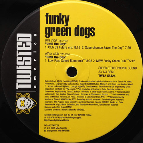 FUNKY GREEN DOGS // UNTIL THE DAY (REMIX) (4VER)