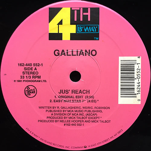 GALLIANO // JUS REACH (4VER)