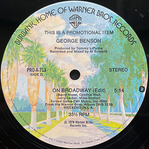 GEORGE BENSON // ON BROADWAY (5:14)