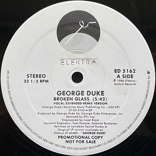 GEORGE DUKE // BROKEN GLASS (4VER)