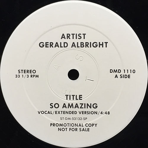 GERALD ALBRIGHT // SO AMAZING (4:48/3:49)