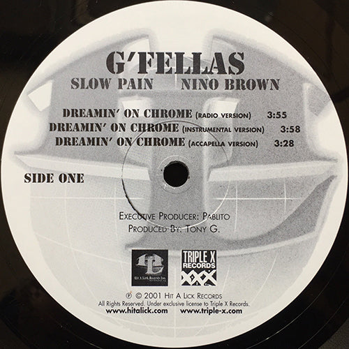 G'FELLAS // DREAMIN' ON CHROME (4VER) / GANGSTER 4 LIFE