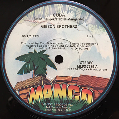 GIBSON BROTHERS // CUBA (7:45) / INST (7:54)