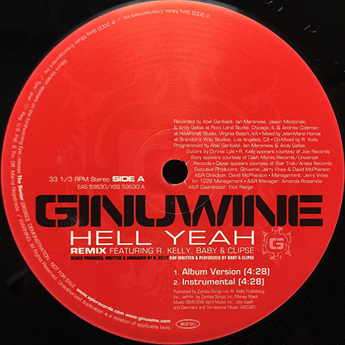 GINUWINE feat. R. KELLY, BABY & CLIPSE // HELL YEAH (REMIX) (4VER)