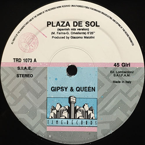 GIPSY & QUEEN // PLAZA DE SOL (3VER)