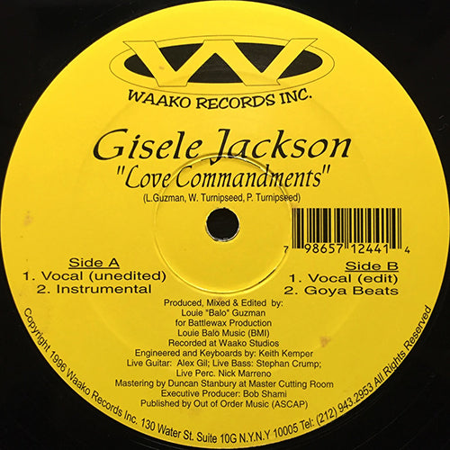 GISELE JACKSON // LOVE COMMANDMENTS (4VER)